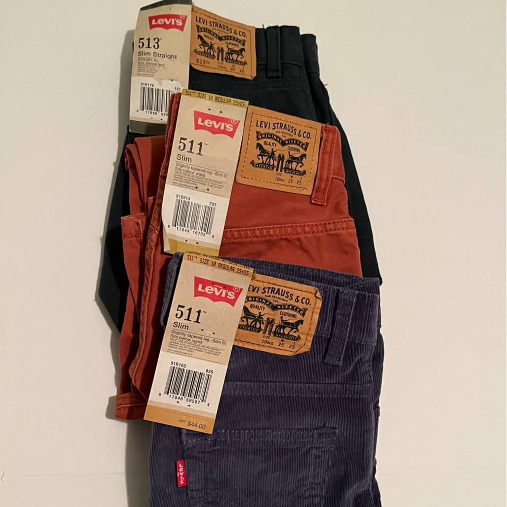 Levi’s Jeans Girls Bundle Of 3 Pairs Of Jeans